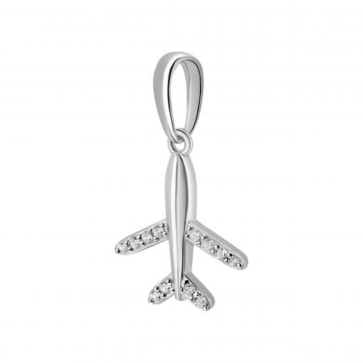 Срібна підіска Літачок