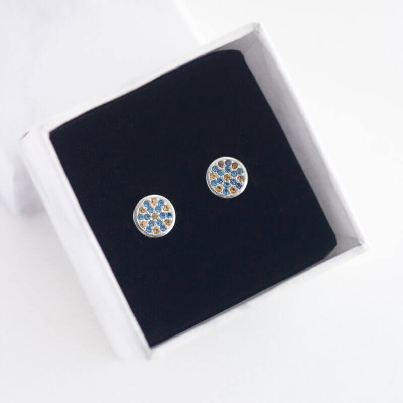 Срібні сережки