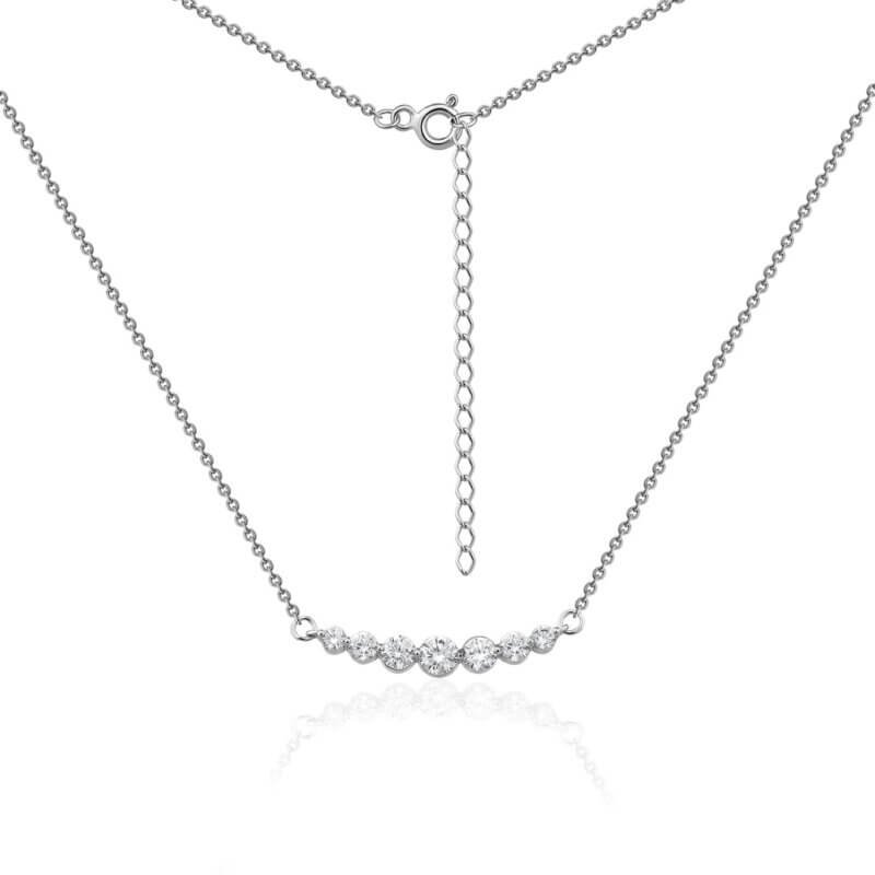 Срібне кольє