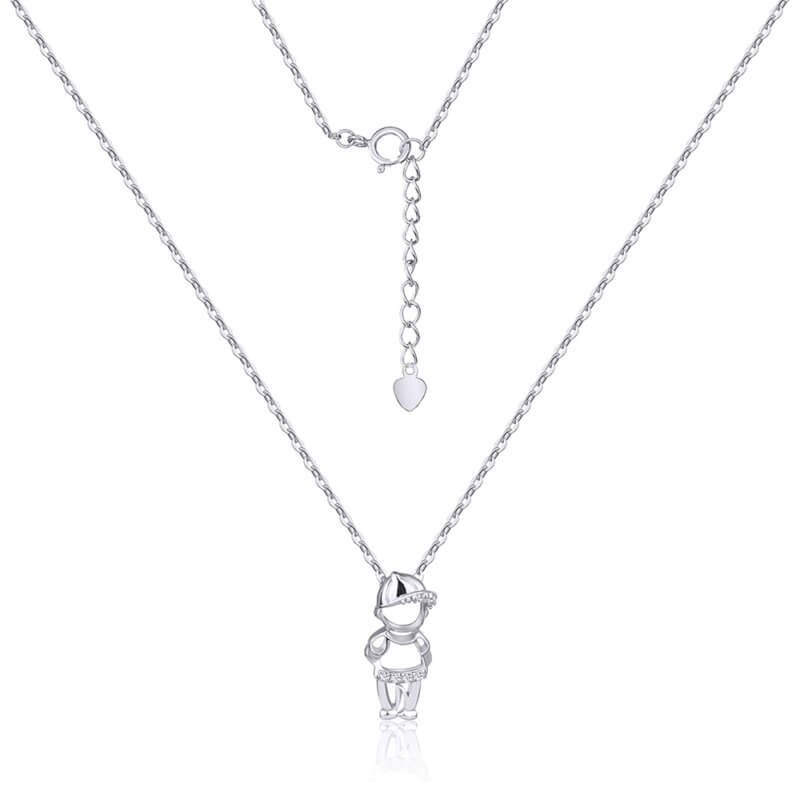 Срібне кольє Хлопчик