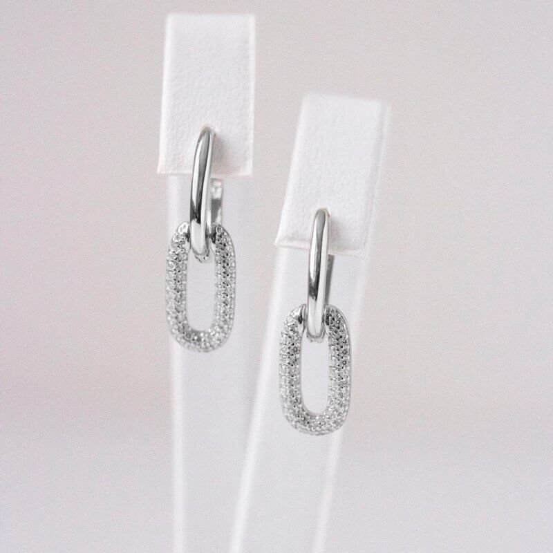 Срібні сережки