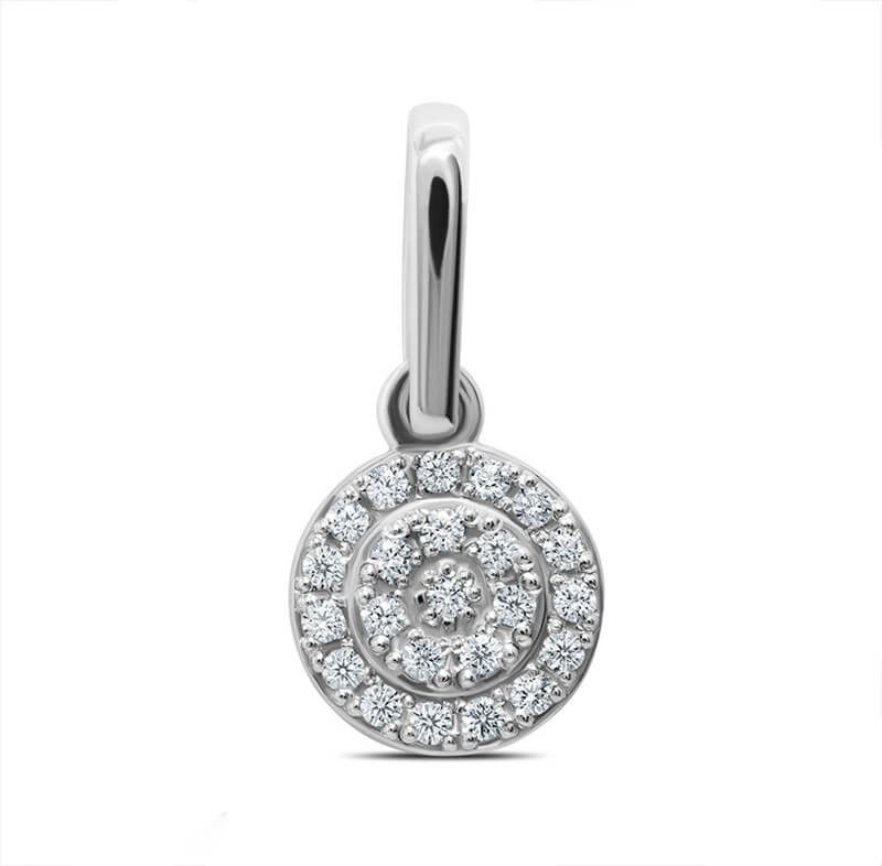 Срібна підвіска