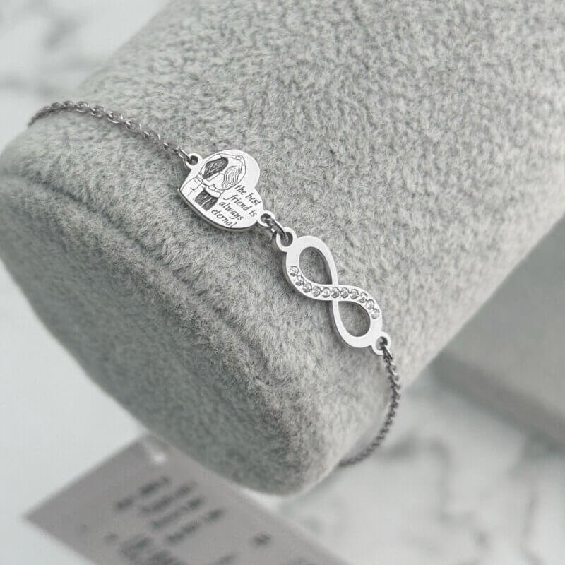 Срібний браслет для подруги