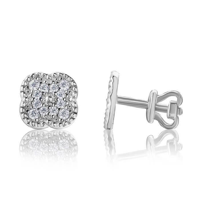 Срібні сережки