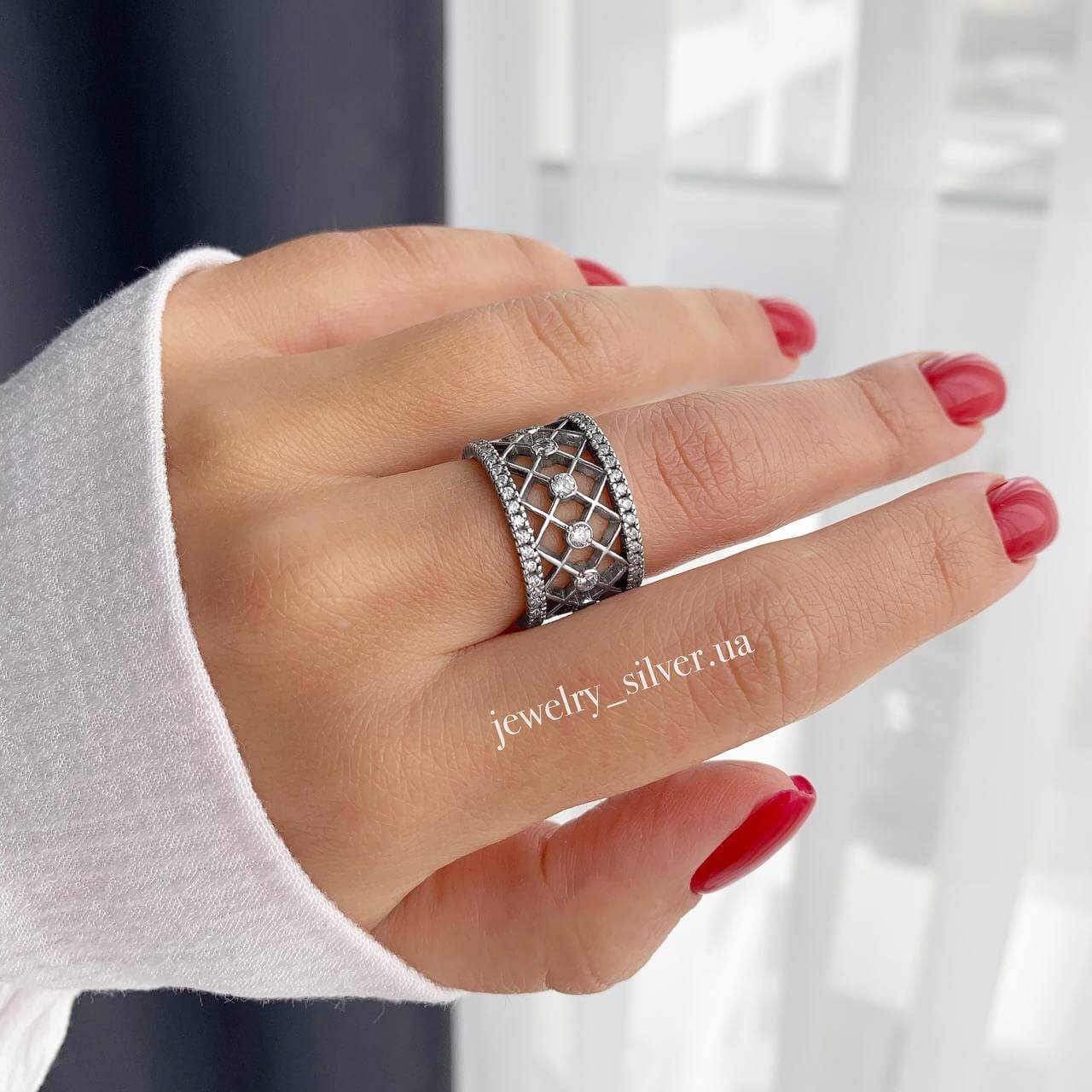 Срібна каблучка - Зображення 2