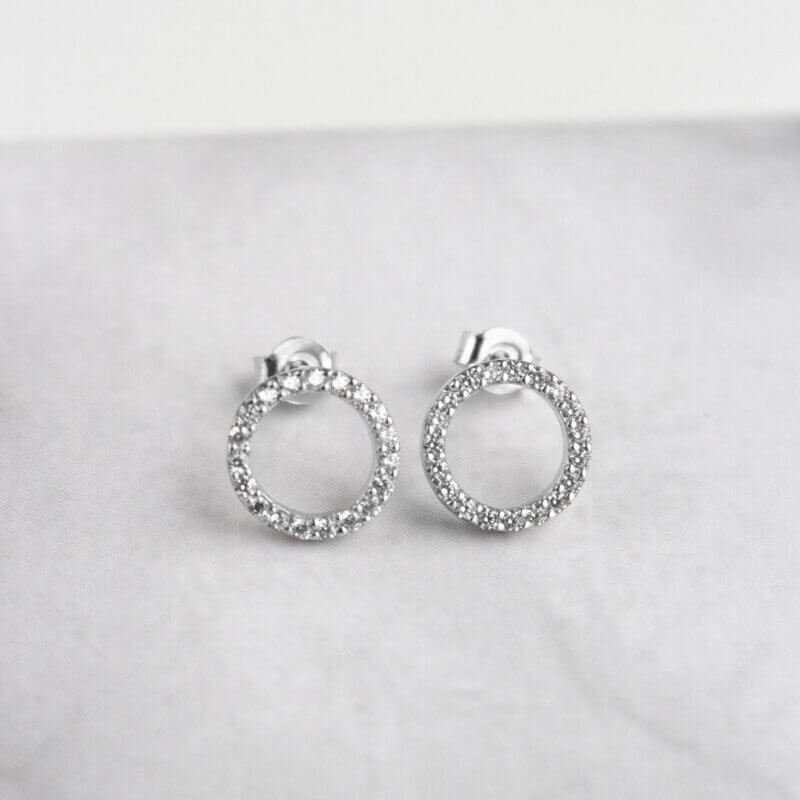 Срібні сережки