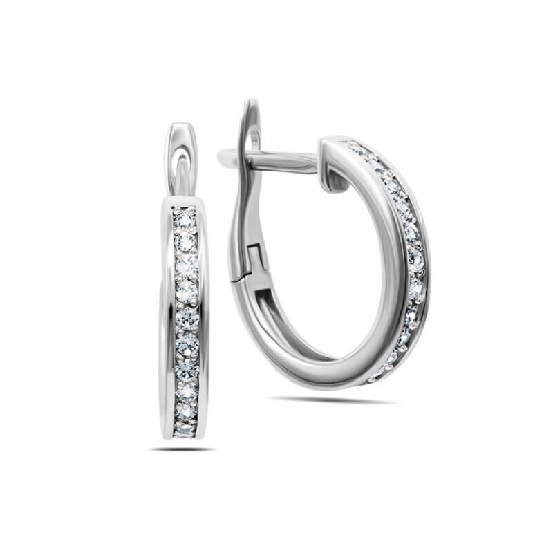 Срібні сережки