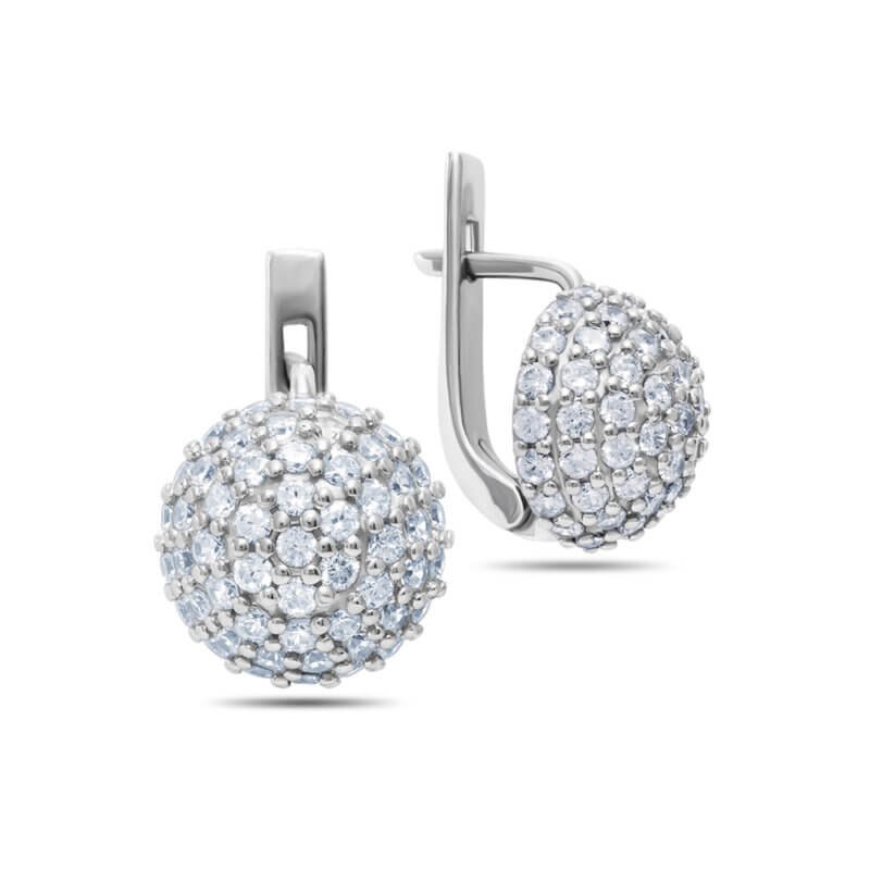 Срібні сережки