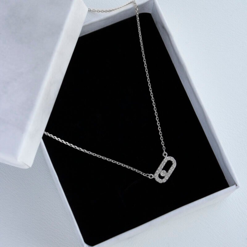 Срібне кольє в стілі Мессіка