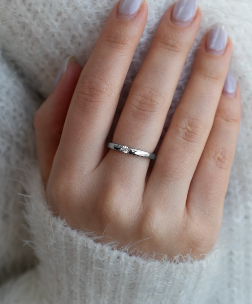 Двостороння срібна каблучка - Зображення 3