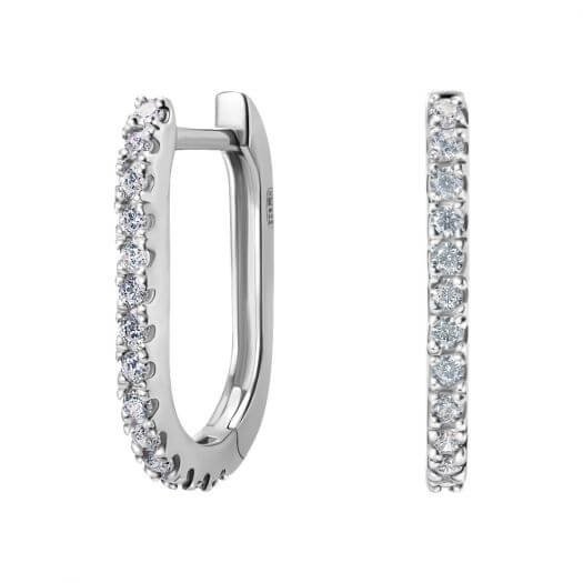 Срібні сережки