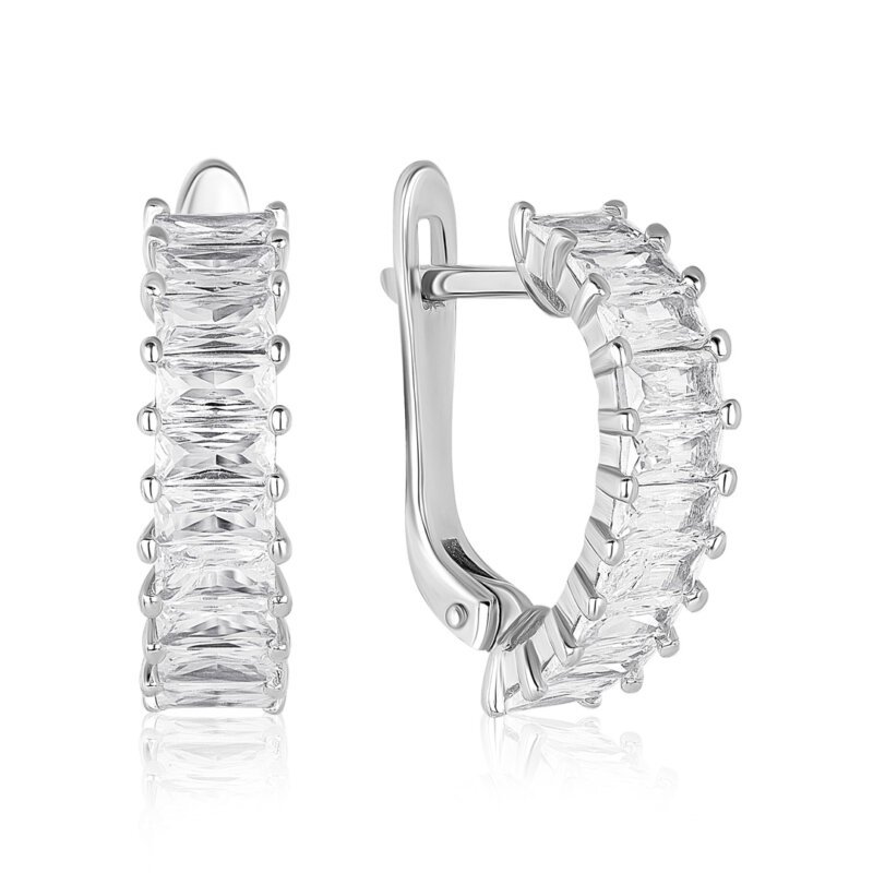 Срібні сережки