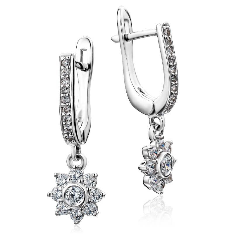 Срібні сережки Оріана